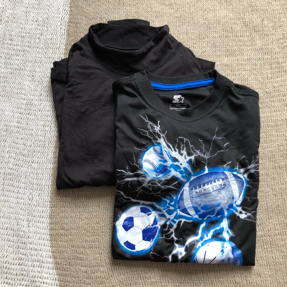 2 Boys Sports Shirts size 7/8